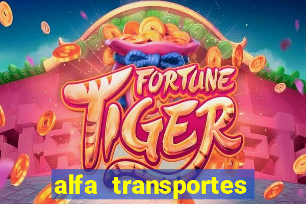 alfa transportes novo hamburgo